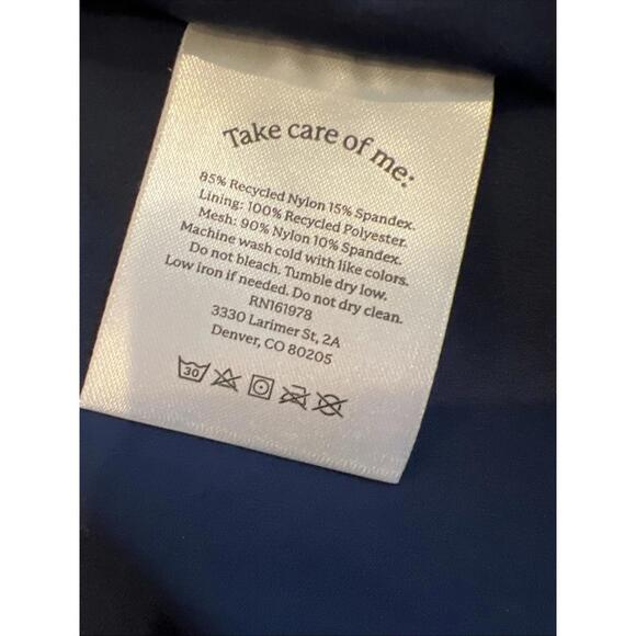 $145 NWT Women’s Halfdays Nan Field Jacket Size M Navy - Picture 6 of 8